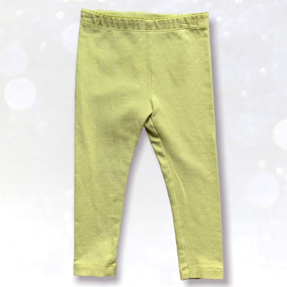 Tea Collection Solid Yellow Baby Leggings